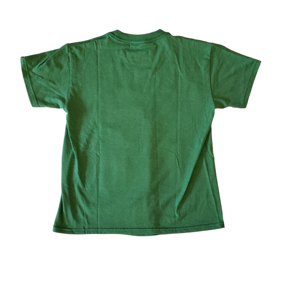Mojang Minecraft LIKE A BOSS Shirt Kids Size 4 XS NWT Green - Picture 2 of 5
